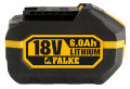 Falke 18 V Li-ion batteri 6,0 Ah